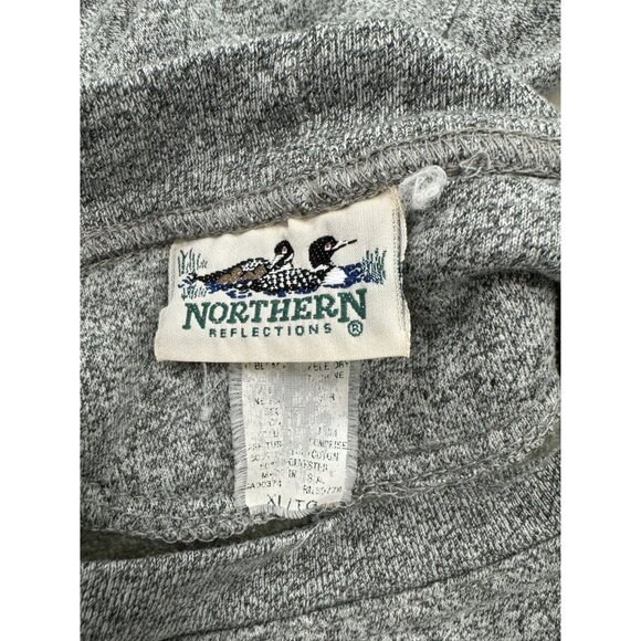 Northern Reflections Winter Reflections Sweatshirt Heather Gray Size L - Picture 4 of 4